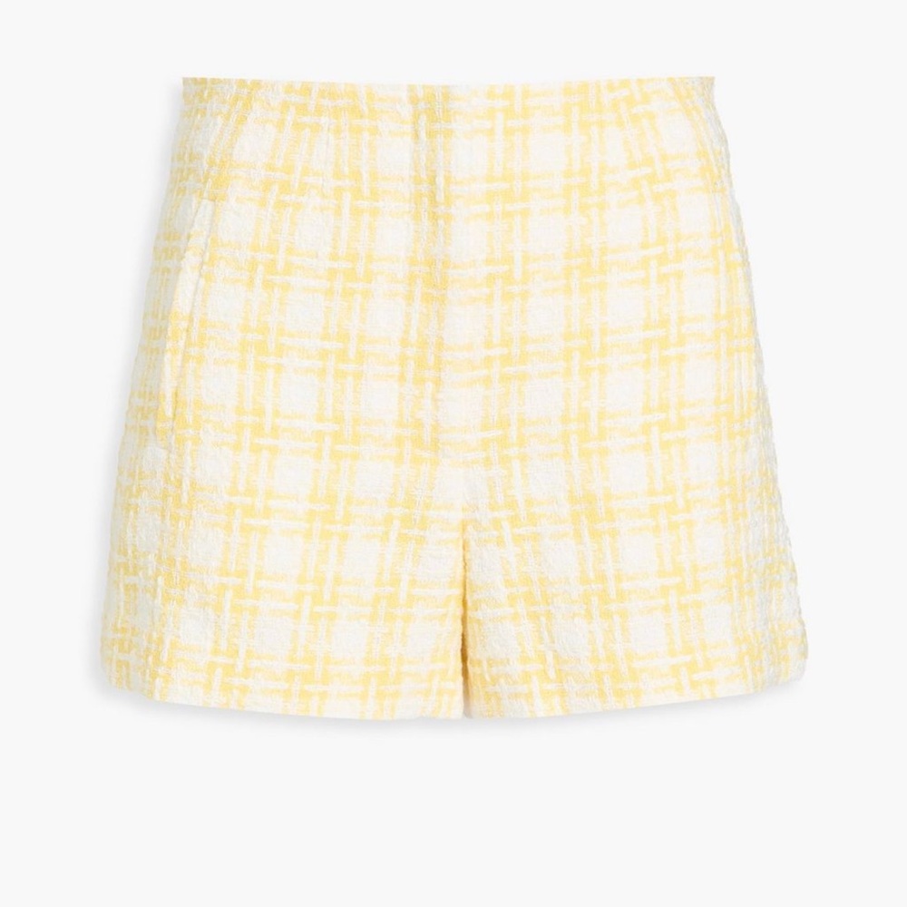 Veronica Beard Jazmin Cotton Blend Tweed Shorts Sz 4